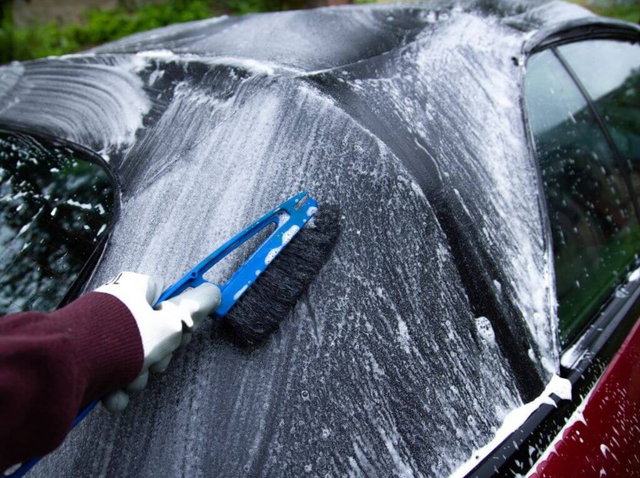 Rafraichir la capote de son cabriolet...